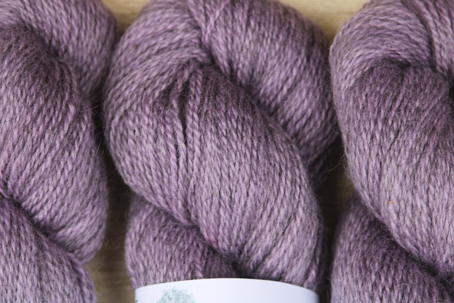 19439 Heather pink double knit Blue Faced Leicester/Gotland