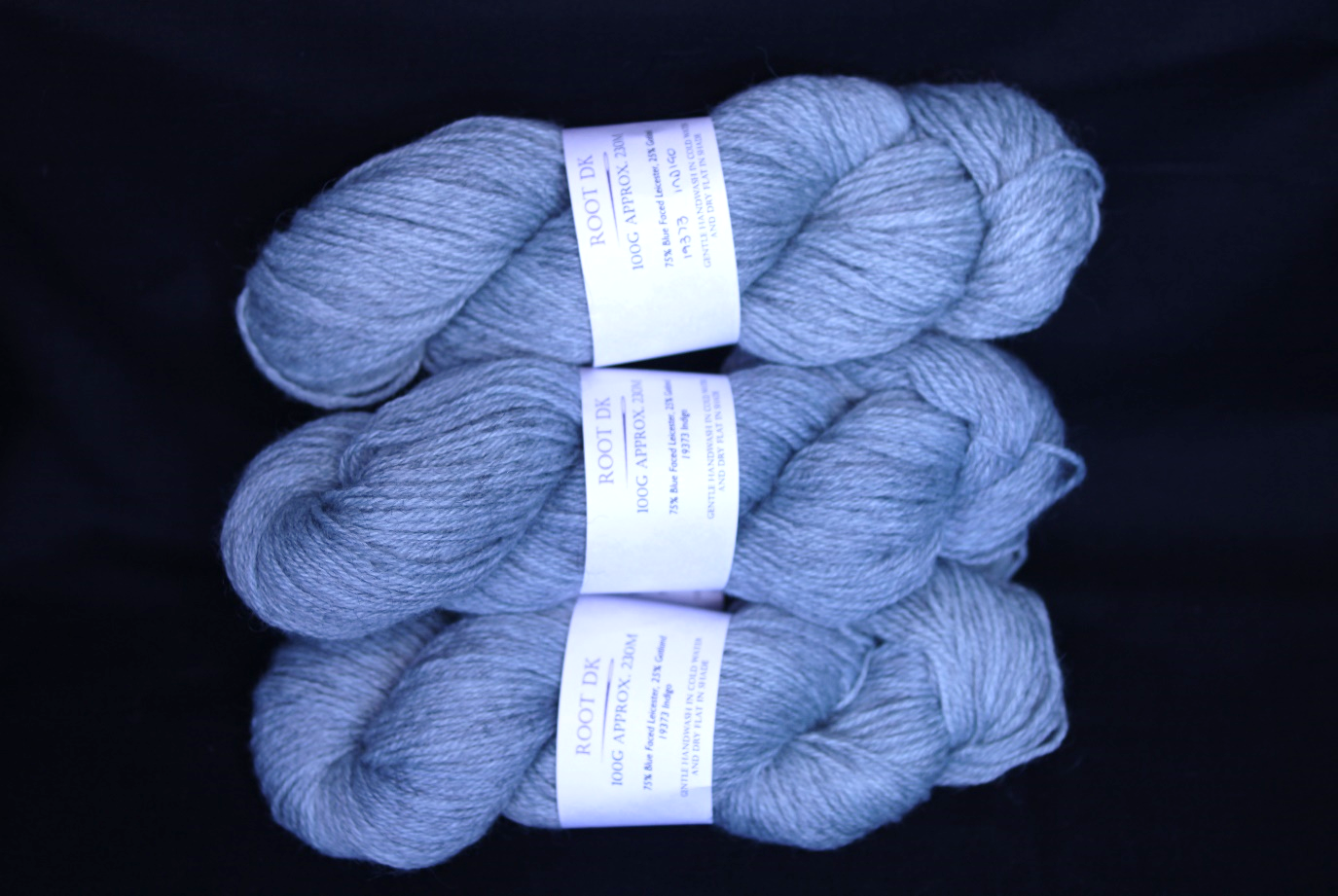 Blue double knit Blue Faced Leicester/Gotland