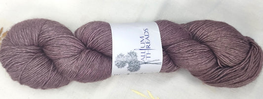 Dark pink Nut  merino silk yak four ply