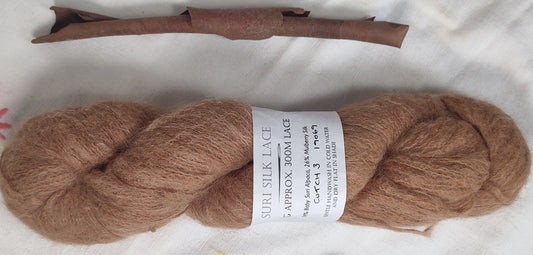 Caramel lace Umbel Suri silk