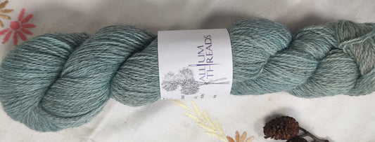 Sea coloured four ply Blue Faced Leicester/Gotland