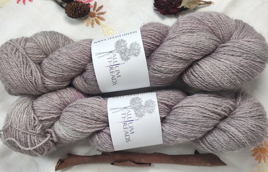 Pink four ply Blue Faced Leicester/Gotland