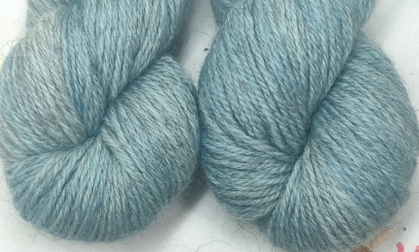 19612 Sea coloured double knit blue faced Leicester Gotland yarn