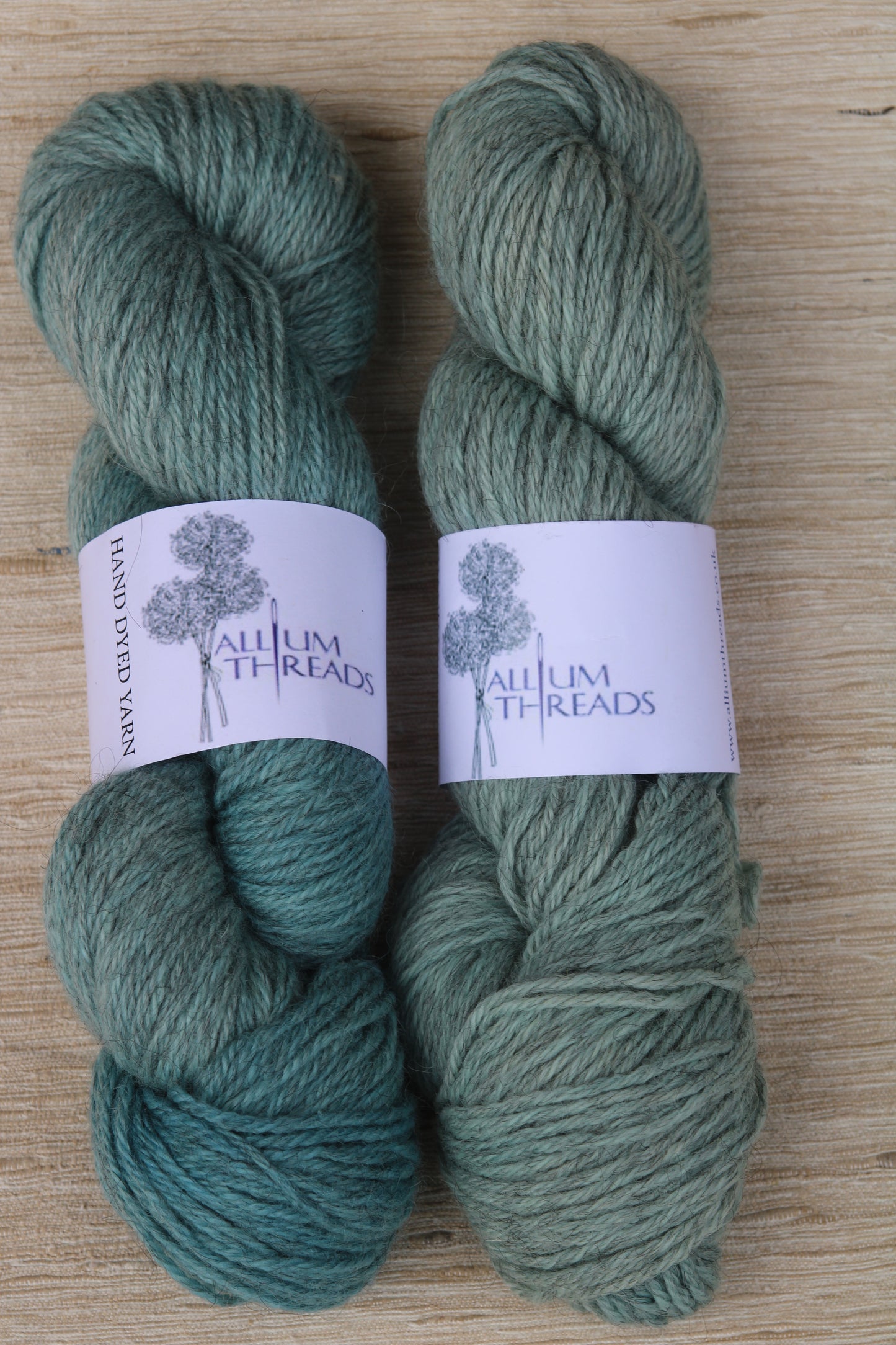 Sea coloured double knit blue faced Leicester Gotland yarn