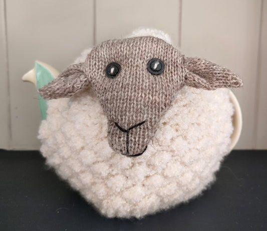 A Little Sheepish tea cosy kit four ply