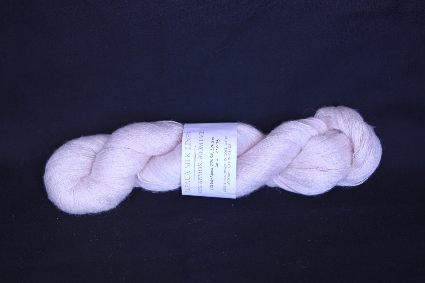 Pale pink Hip lace alpaca silk linen