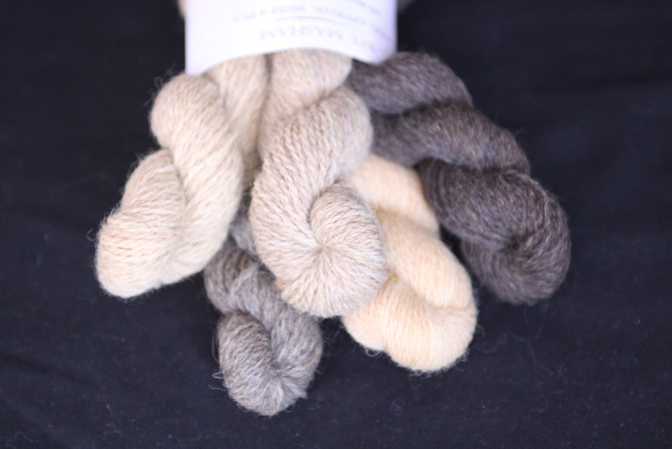 Cutch BFL/Masham four ply yarn mini set