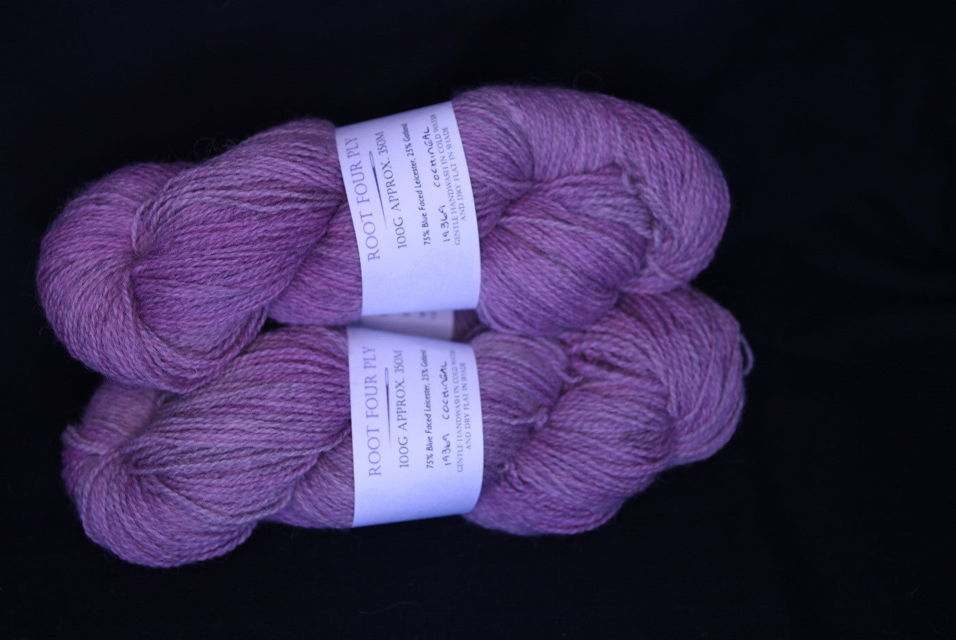 Pink four ply Blue Faced Leicester/Gotland
